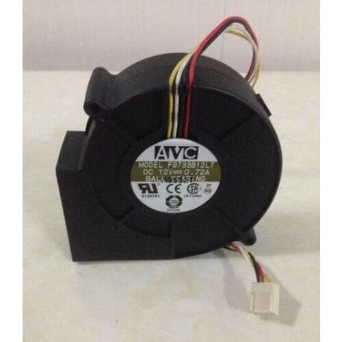 Original F9733B12LT 12V turbine centrifugal fan 0.72A AVC server fan