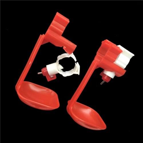 50 sets Chicken drinking fountain Pipe diameter 25mm Hanging drinking cup Ball nipple drinkers Farm Tools Free shipping