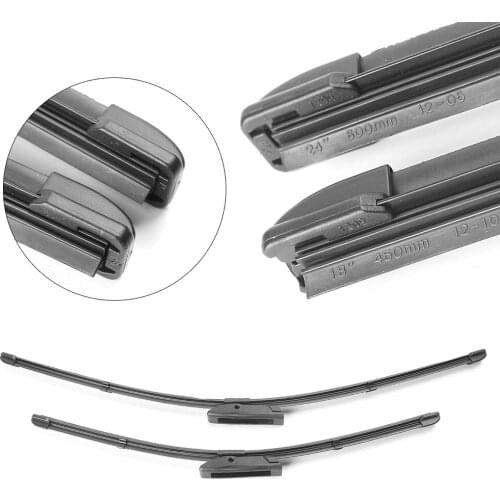LUCKMART Car Custom Front Windshield Wiper 24" + 18" Automobile Glass Wiper Blade Suitable For 2006-2008 RENAULT MEGANE Mk2