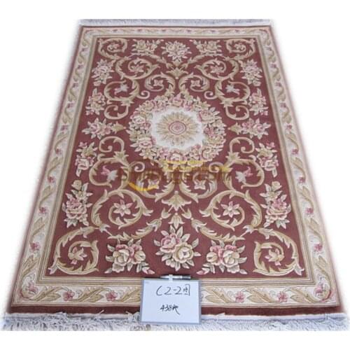 Chinese aubusson carpetsnew zealand wool carpets livingroom rug french knottedSavonnerie Made To Orde retro rug