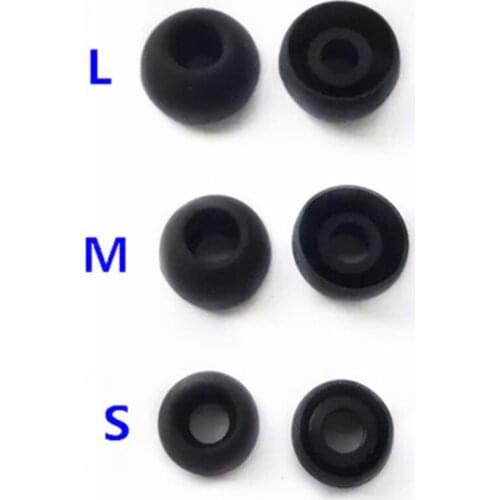 3 Pairs Silicone Replacement Earbuds Eartips Ear Buds Tips for Sennheiser CX200 CX350 CX550 CX281 CX95 MM50 MM50ip Earphone