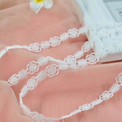 10Meters White Venice Floral Venise Lace Trim for Garment Curtain Decorcation High Quality DIY Sewing Fabrics