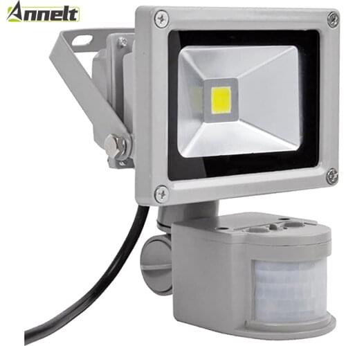 10W 20W 30W 50W Motion Sensor Flood Light 220V LED Outdoor Floodlight Waterproof IP65 Spotlight for Garage Yard Stadium Lamp
