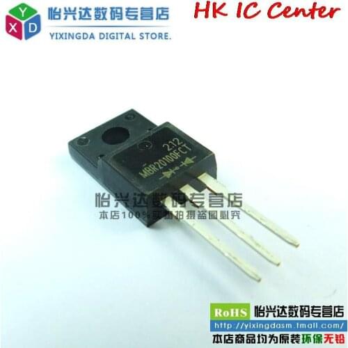 20PCS MBR20100FCT 20A 100V TO-220F Schottky diode 20 Amp Schottky Barrier Rectifier 20 to 100 Volts IC NEW