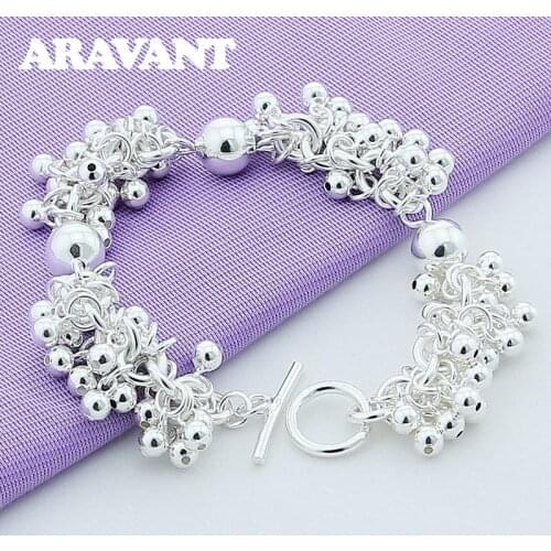 2020 New Arrival 925 Silver Original Charm Beads Bracelets For Women Luxury Wedding Jewelry Gift