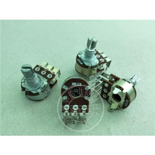 5pcs for HT 148-type double bending foot potentiometer B20K / with bracket / handle length 15MM flower