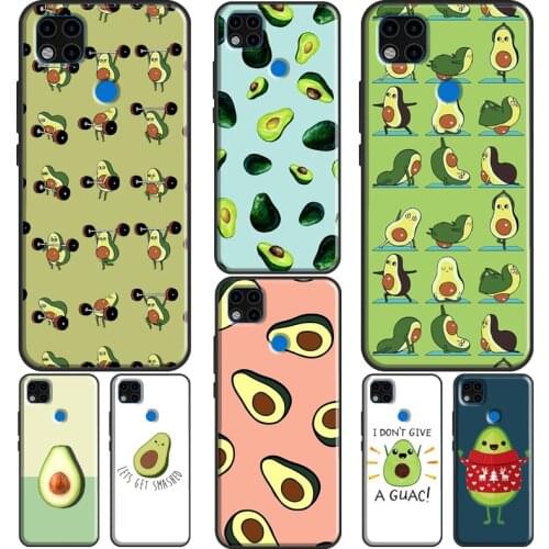 Avocado Yoga For Xiaomi Redmi Note 9 Pro 7 8 8T 9S Note 10 Pro Phone Case For Redmi 9 9A 9C 9T 7A 8A