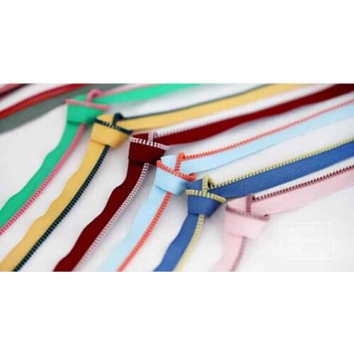 Dailylike Colorful Nylon Flower Lace Zipper Hand-made DIY Clothing Home Smooth and Durable Bags Wallet Purse Cloth Accessories