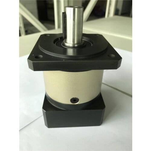 6 arcmin Economical planetary gearbox reducer ratio 3:1 to 10:1 for 80mm 750w AC servo motor shaft 19mm
