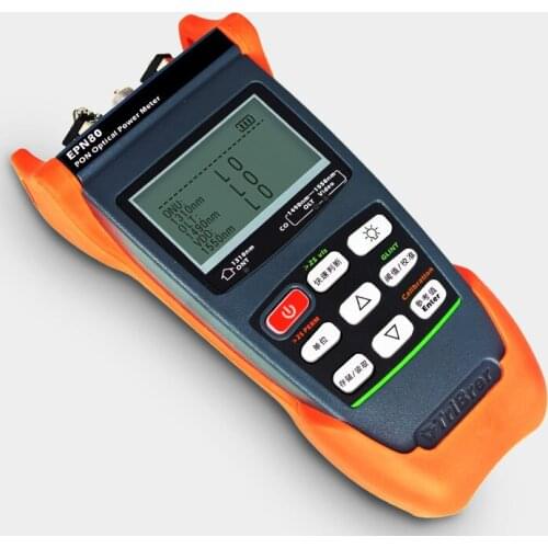Good quality Handheld PON Fiber Optic Power Meter EPN80 optic fiber equipment SC/PC 1310/1490/1550nm EPN80 FIber Power Meter