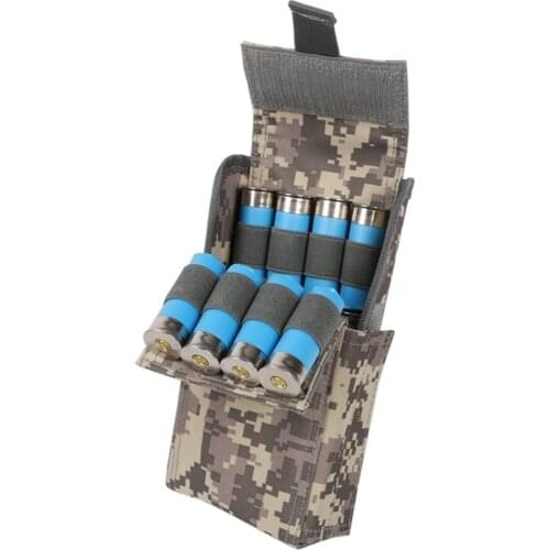 Hunting Ammo Bags Molle 25 Round 12GA 12 Gauge Ammo Shells Reload Magazine Pouches Molle Military Tactical Bag