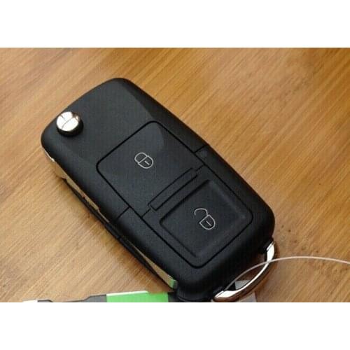 Brand New2 Button Flip Folding Remote Key Shell Case For Skoda Octavia Elite Superb Replacement Keyless Fob Blank
