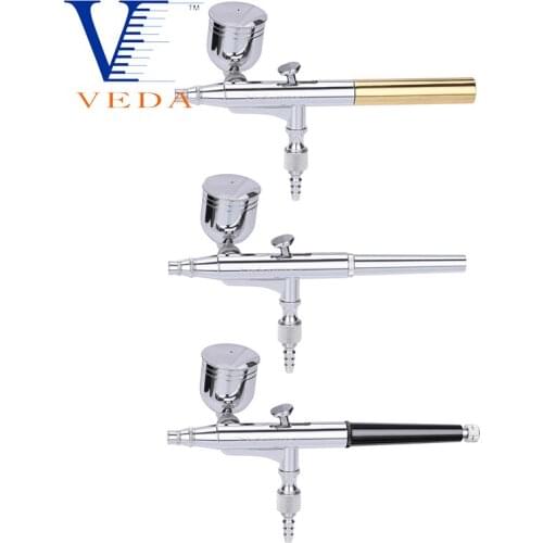 7CC Cup Airbrush Spray Guns With 0.3mm Nozzles Gravity Feed Double-action Air Brush Tattoos Body Paint Nail Art Craft Cake Tools