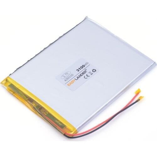 Manufacturers supply 4290105 3100mah lithium polymer battery Tablet PC For PAD DVD Naptop e-book video game