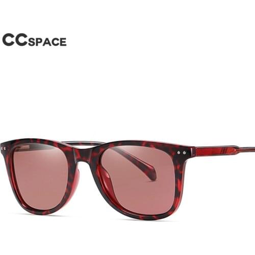 49585 Retro Polarized Sunglasses Fashion Spring Leg Square Men Women Shades UV400 Vintage Glasses