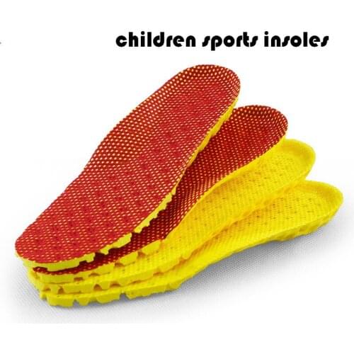 Children Sports Insoles For Girls Boys Child Shoe Pad Inserts Comfortable Breathable Honeycomb Kids Shoe Insole Sole Cushion Eva