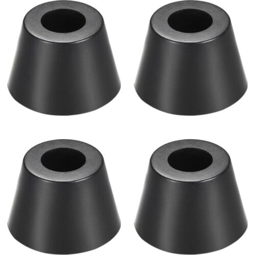 Uxcell 4 Pcs D30xH20mm Rubber Feet Anti-Vibration Base Pad Stand for Speaker Amplifier