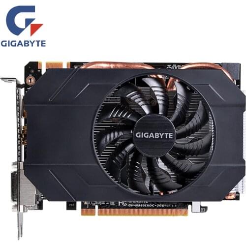 GIGABYTE GTX 960 4GB GPU Video Card 128Bit GDDR5 GM206 Graphics Cards Map For nVIDIA Original Geforce GTX960 4G PCI-E X16 Hdmi