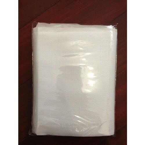 High quality 11ct aida . 100% cotton Textile ,farbic .For Cross stitch sets-white