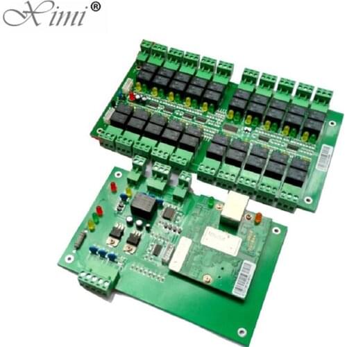 Good Quality TCP/IP 20 Floors Biometric Fingerprint And RFID Elevator Access Control Board Lift Controller System