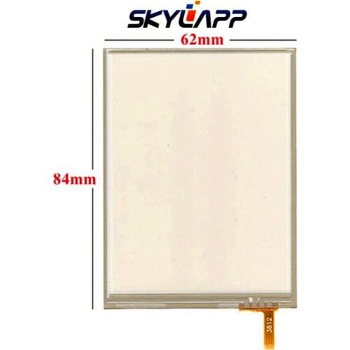 10 Pcs 3.8''Inch TouchScreen GPS Navigation Resistance Handwritten Touch Panel Screen Glass Digitizer Repair Free Post 84mm*62mm