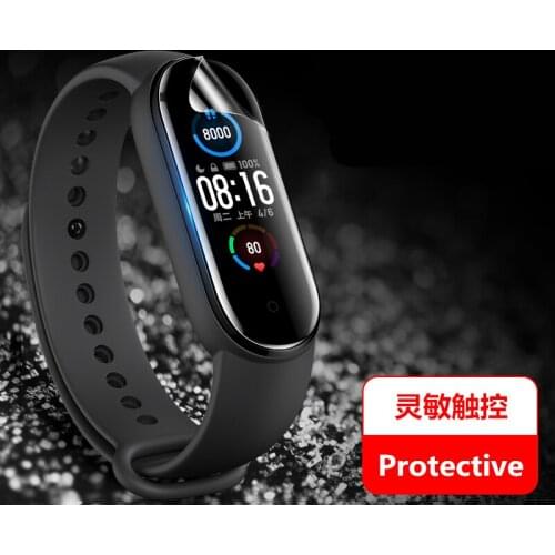 10 pcs New Protective Soft Screen Protector For Xiaomi Mi Band 5 Tempered Mi Band 5 Protector Film