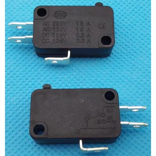 5PCS Micro switch V-15-1C25 silver point V-15-IC25 microwave oven contact switch