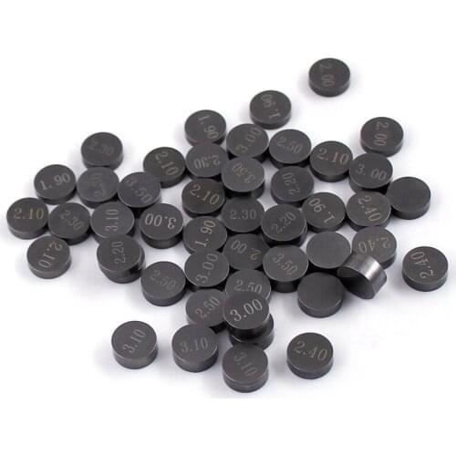 50pcs Motorcycle Engine Parts Adjustable Valve Shim 7.48mm Refill Kit For Kawasaki KX250F 2004-2012 KLX300R 1997-2005