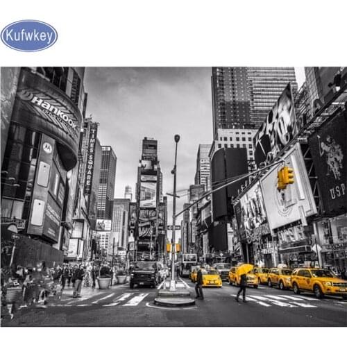 5d diy diamond painting full square,cross stitch pictures,3d cross stitch,diamond painting new york,mosaic home Decoration art