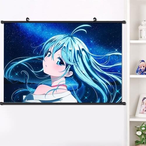 Anime Denpa Onna to Seishun Otoko Touwa Erio Wall Scroll Poster Wall Hanging Mural Home Decor Poster 40x60cm Gifts dropshipping