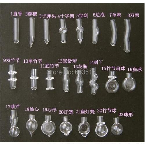 Freeshipping Mix Glass DIY Vial Pendants Mental Cap Nickle Lead Free rice art pendant glass bottle pendant