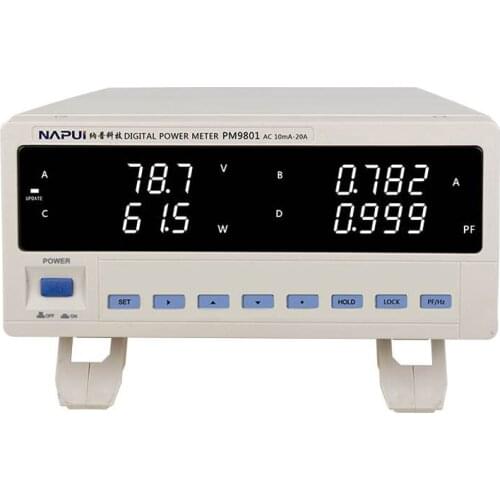 PM9801 Alarm Function Digital Electric Electrical Parameter Tester Led Display Single Phase Multi-function Power Meter