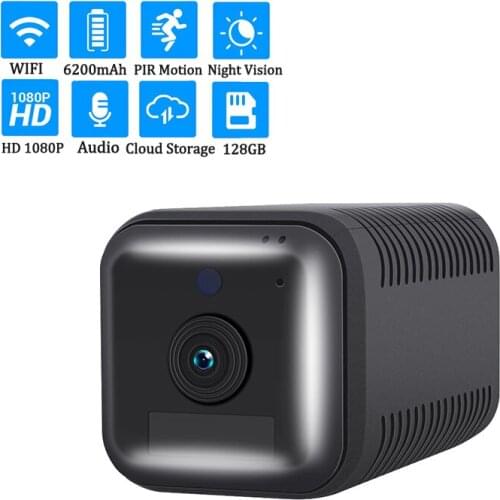 ESCAM G18 1080P WiFi IP Camera Full HD Rechargeable Battery PIR Alarm Night Vision Two Way Audio Security Surveillance Cameras