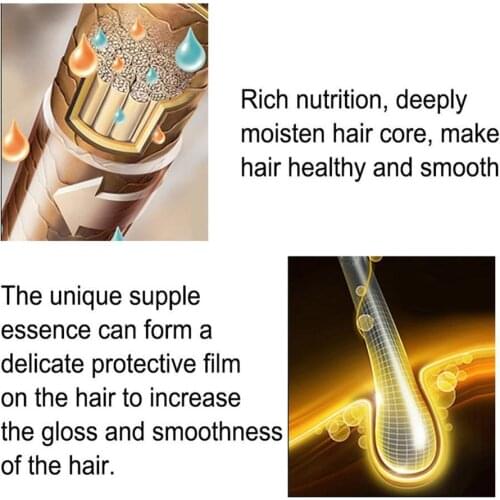 50ml Keratin Hair Care Essential Oil Strengthening Fuzzy And Care Hair Dyeing Perm Hair Oil Repairing Splitting Root Essent B8U3