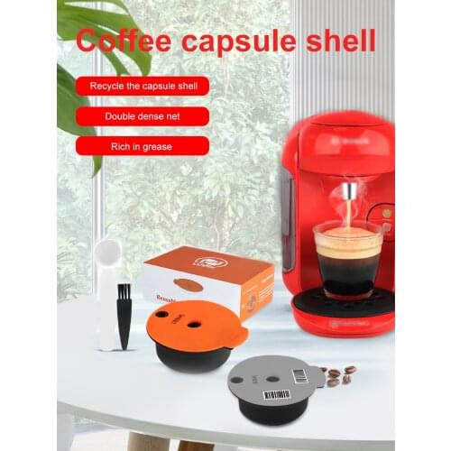 Refillable Coffee Capsule Reusable Coffee Pod Coffee Maker Compatible with TAS1003/01, TAS1403/02, TAS5552UC/05 Coffee Filter