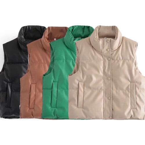 Nlzgmsj Women's Leather Vests