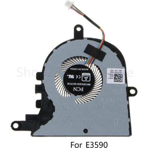 OOTDTY CPU Cooling Fan Laptop Fan Cooler Accessories Replacement for Dell Latitude 3590 L3590 E3590 for Inspiron 15 5570 5575