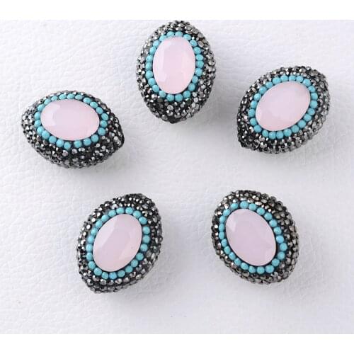 Wholesale 5PCS Freshwater Cultured White Round Pearl beads findings women jewelry design loose beads for Jewelry Making DIY