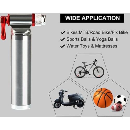 Portable Mini Bicycle Pump CO2 Emergency Pump Compact Carbon Dioxide Charge Bike Accessories Without Gas Cylinder