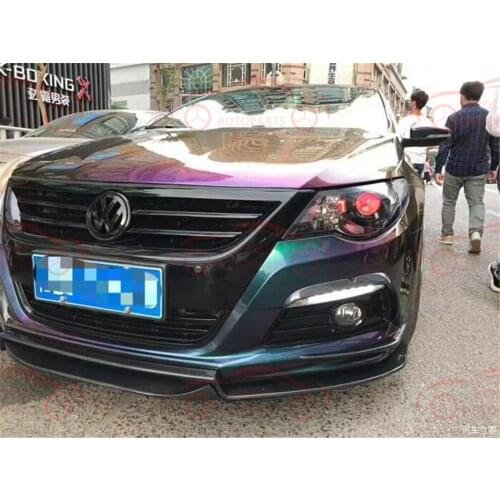 Applicable to 2009-2012 Volkswagen vw CC carbon fiber front bar air knife decorative s car body kit auto parts