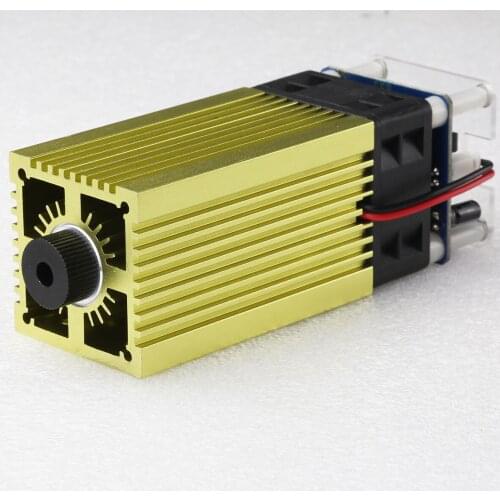 450nm 455nm 5W/20W Pro adjustable focus laser head compression spot super fast engraving module