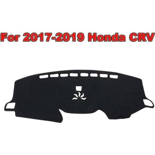 Anti-Skid Car Dashboard Cover Felt Fabric Dashboard Protector Auto Interior Accessries Sunshield Cover Pad Carpet For 2017-2019