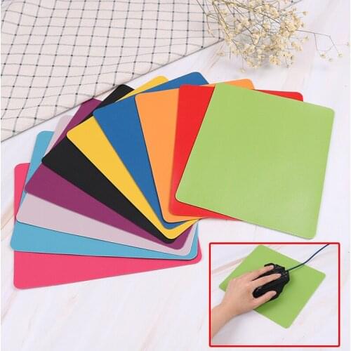 2Pcs thin rubber cloth mouse pad mat for laptop computer mouse mat 215*175mm