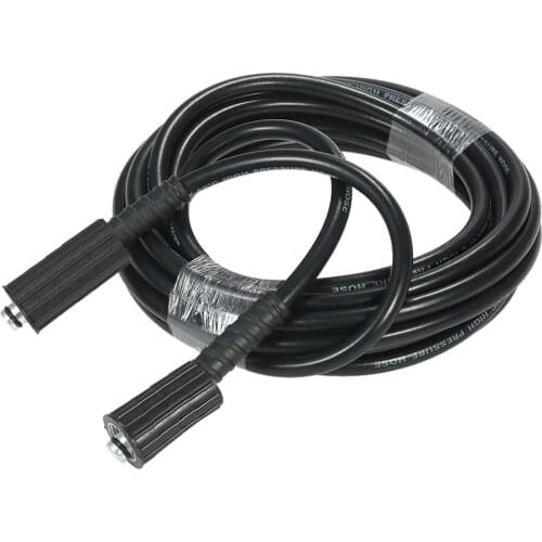 1/4" x 26.2' Pressure Washer Extension Hose for Karcher K Series Car Wash Cord Pipe Foamer Cleaning Tools 22mm-14 Female Twist