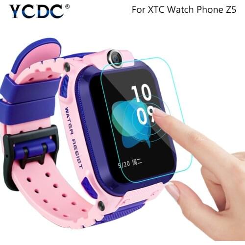 Premium Watch Screen Protector Kids watches For XTC Z3 Z5 Phone watch 9H Fully Fit Watch Protective Tempered Glass Screen Guard