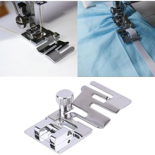 1pcs Household Sewing Machine Parts Side Cutter Overlock Presser Foot Press Feet For All Low Shank Singer Janome Brother #5G