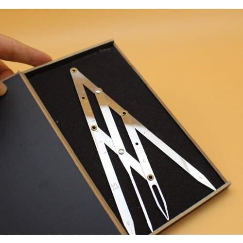 1pcs Micoblading Eyebrow Divider Caliper Permanent Makeup Eyebrow Gloden Porportion Ruler Eyebrow Shaping Design Tools