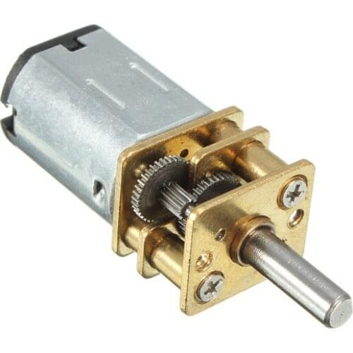 10pcs New N20 DC5V 100RPM Gear Motor High Torque Electric Gear Box Motor