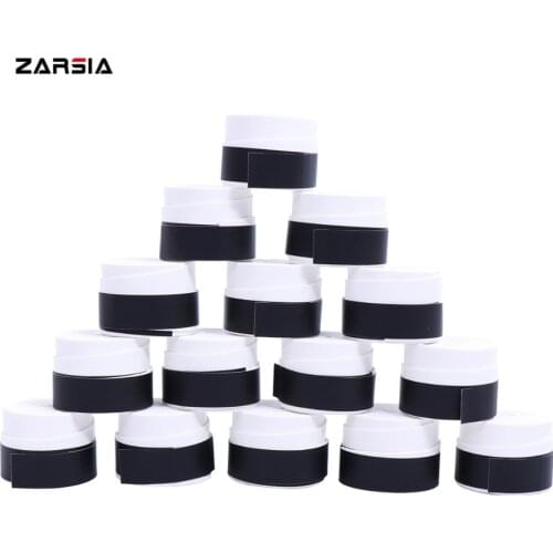 20 pcs Free shipping white color Tennis Overgrip dry feel Tennis Rackets Grips Badminton Overgrip