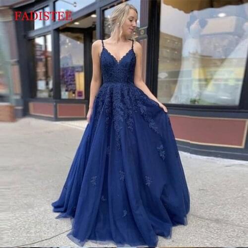 2021 spring elegant lace dress prom party dresses formal dress evening dress вечернее платье navy blue prom dresses lace-up
